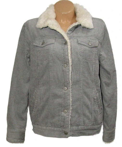 teplá manšestrová DENIM & Co.
