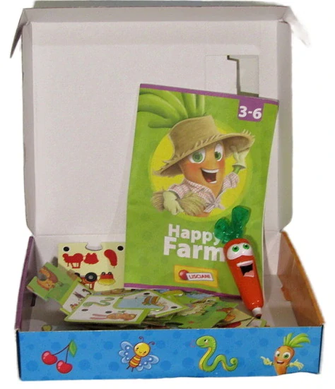 zvuková hračka s perem Veselá Farma
