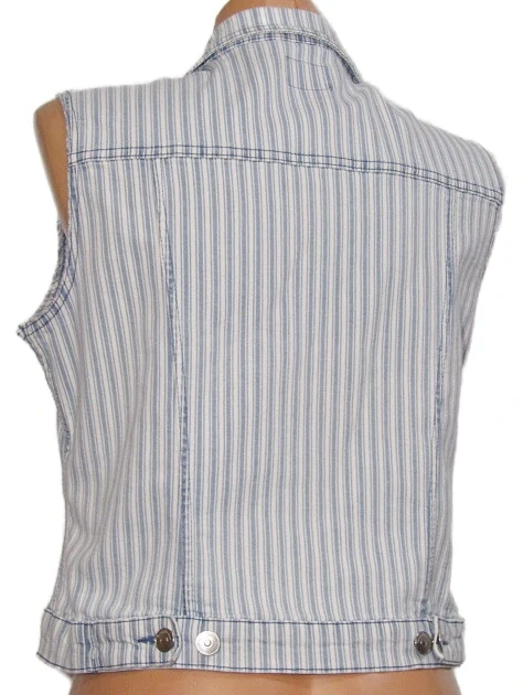 džínová vesta