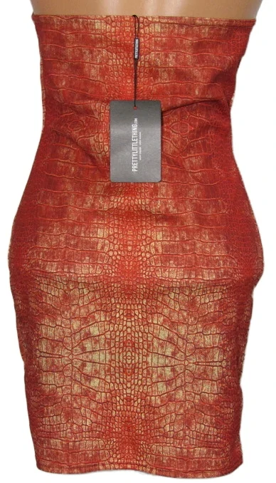 outlet pružné šaty PRETTYLITTLETHING