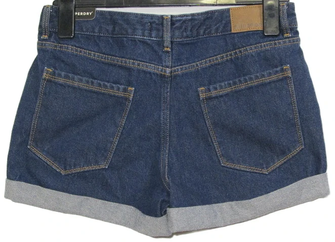 outlet džínové kraťasy SUPER DRY