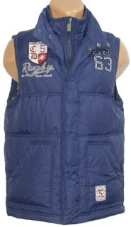 pánská péřová vesta CAMP DAVID RED