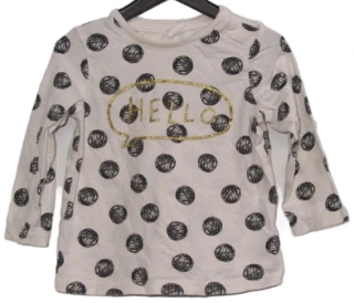 kojenecké tričko H&M