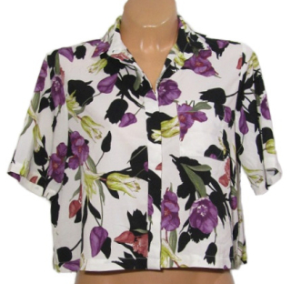crop halenka TOPSHOP